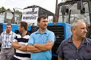 Фермеры Молдавии протестуют